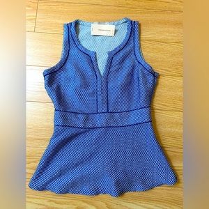 New. Banana republic peplum top in size 2.